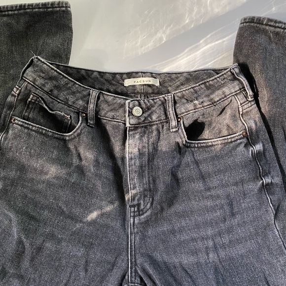 Pacsun Black Mom Jeans - Picture 1 of 4